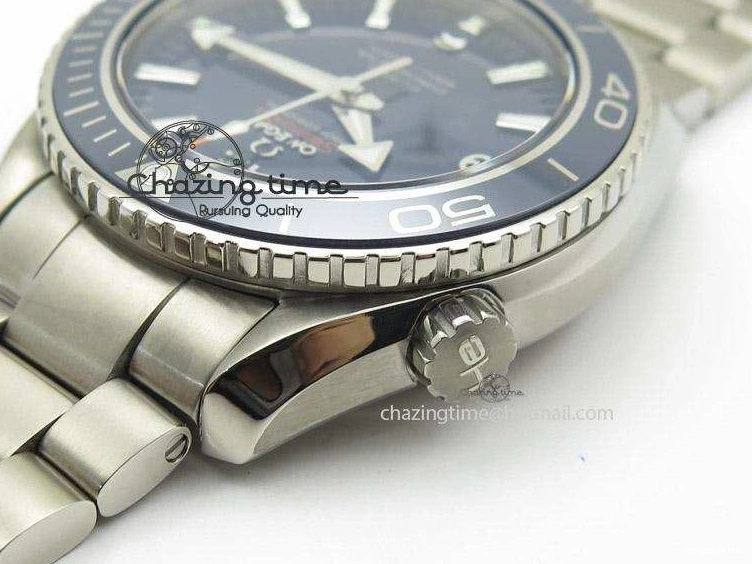 0401 Upgraded Planet Ocean Professional Titanium V6F Best Edition 45mm on Titanium Bracelet A 8280